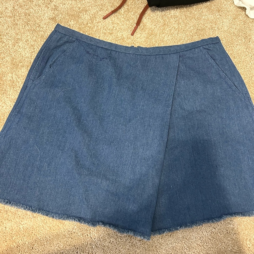 A My-Kim jean skirt
